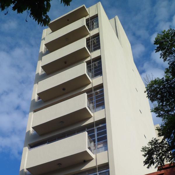 Ed. Hans Magnus Salomon – Retrofit – Aplicação de textura por cima das pastilhas (Bom Retiro)